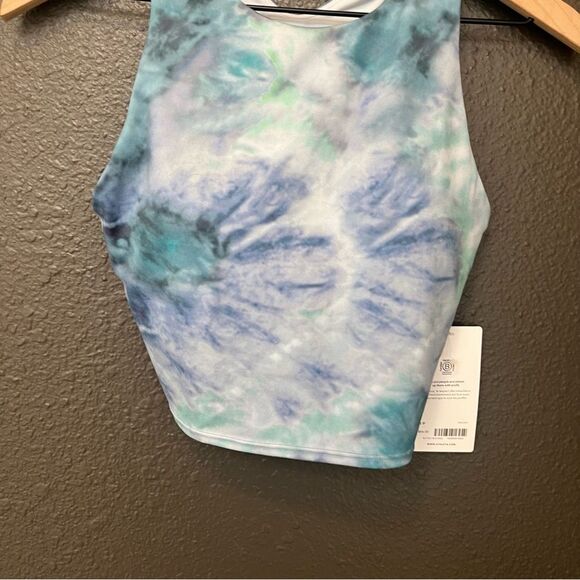 Athleta Conscious Crop Printed Bra A-C - Picture 6 of 14